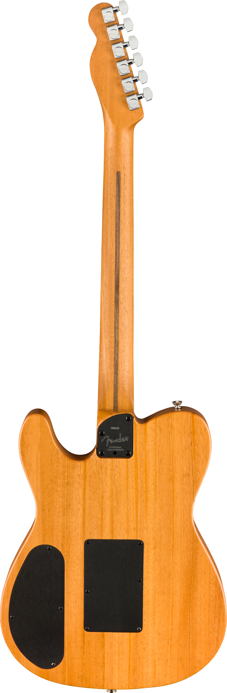 Fender AMERICAN ACOUSTASONIC TELECASTER Acoustic Electric Guitar (Black)