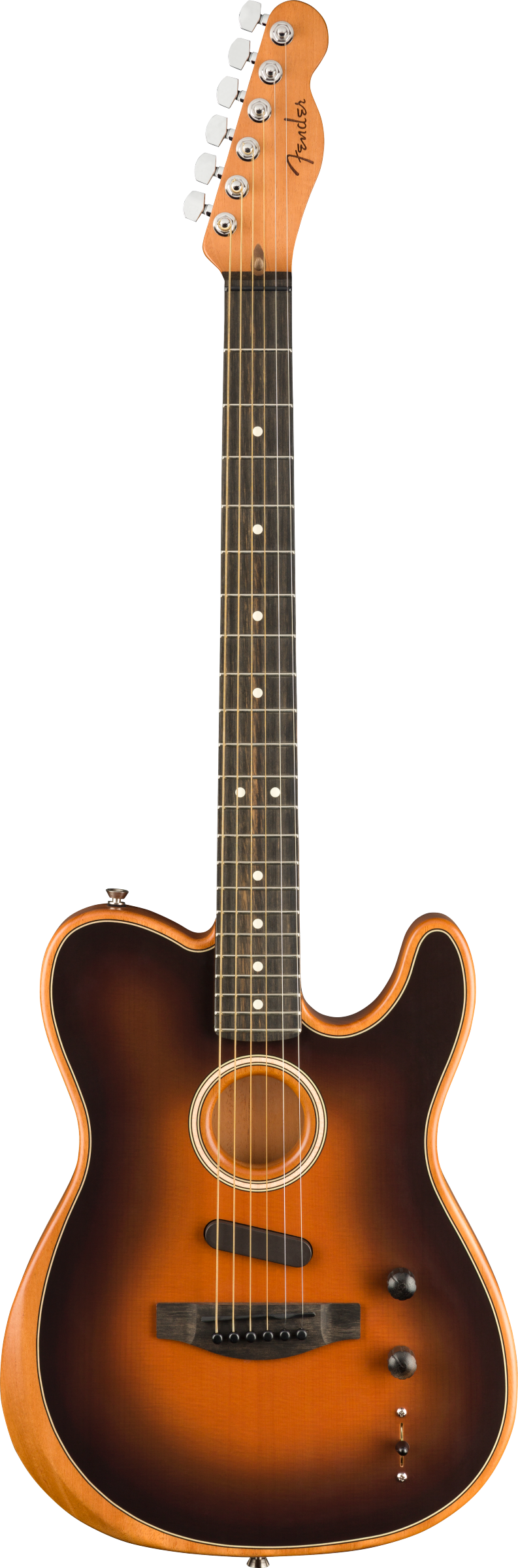 Fender AMERICAN ACOUSTASONIC TELECASTER Acoustic Electric Guitar (Sunburst)