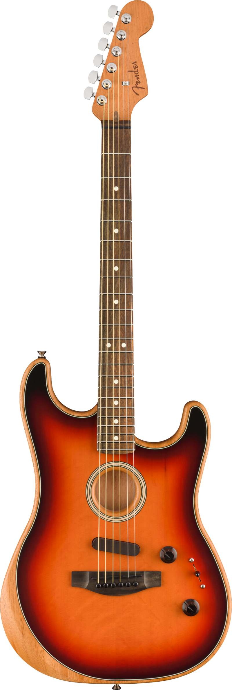 Fender AMERICAN ACOUSTASONIC STRATOCASTER Acoustic Electric Guitar (3-Color Sunburst)