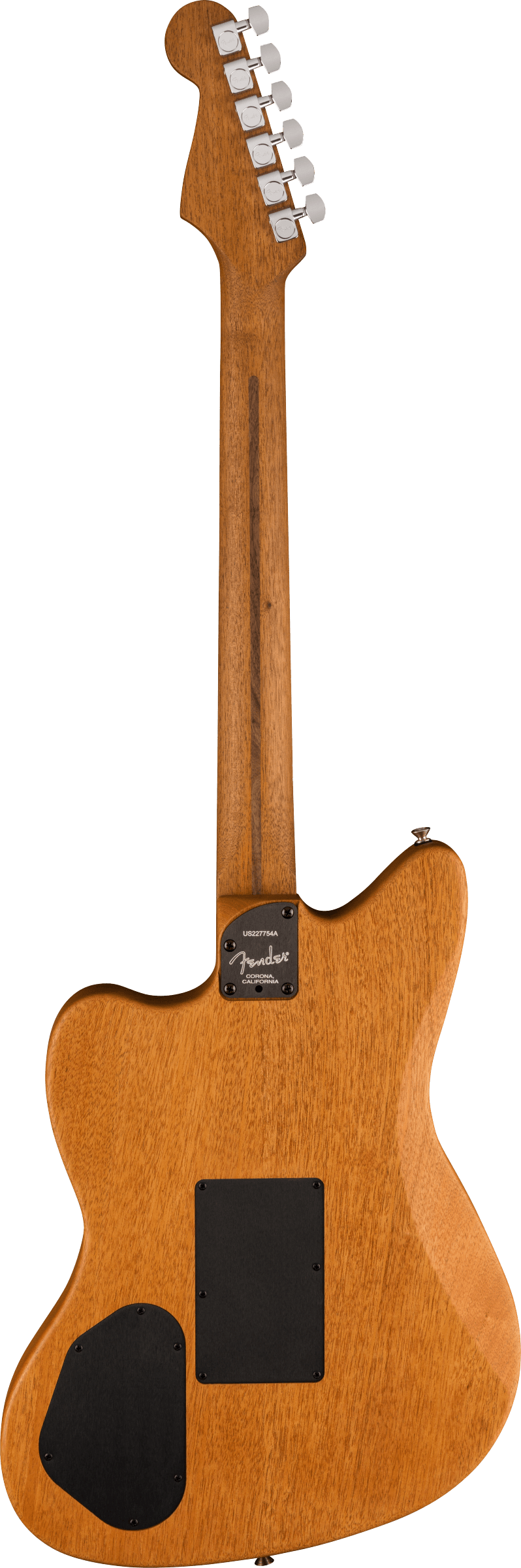 Fender AMERICAN ACOUSTASONIC JAZZMASTER ALL MAHOGANY Acoustic Electric Guitar (Natural)