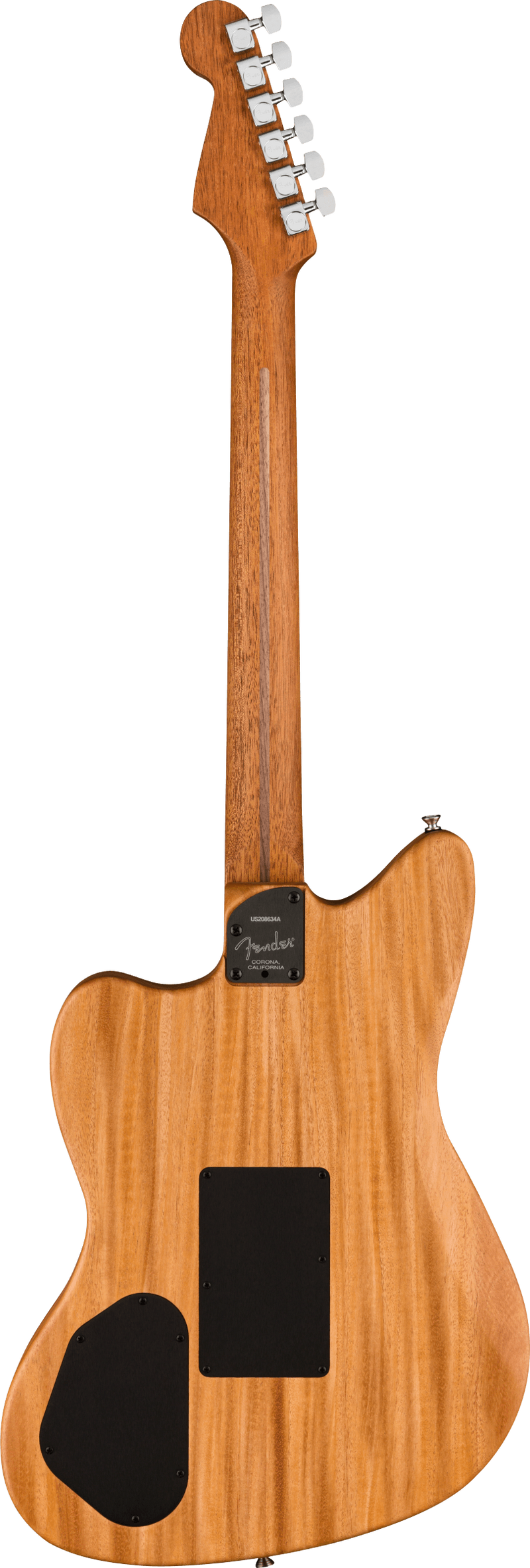 Fender AMERICAN ACOUSTASONIC JAZZMASTER Acoustic Electric Guitar (Tungsten)