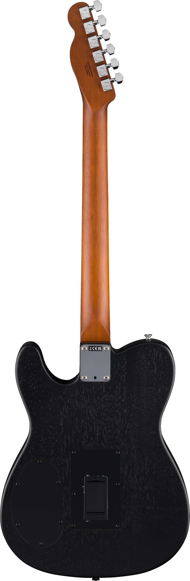Fender ACOUSTASONIC STANDARD TELECASTER Acoustic Electric Guitar (Black)