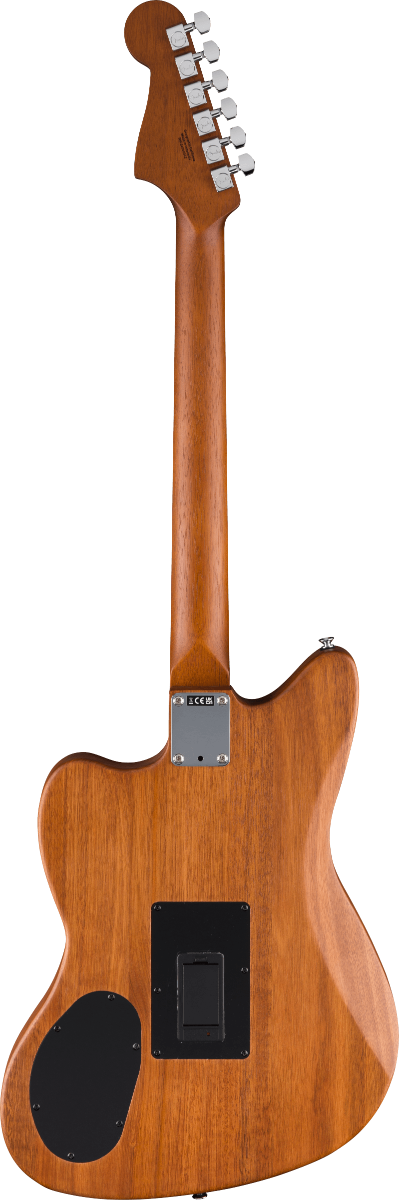 Fender ACOUSTASONIC STANDARD JAZZMASTER Acoustic Electric Guitar (Aged Natural)