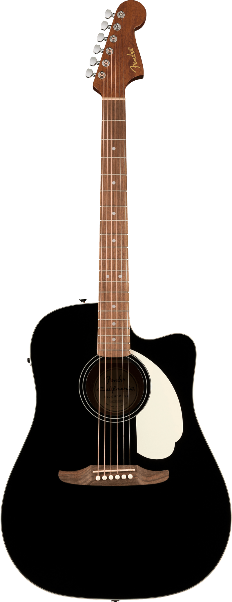 Fender CALIFORNIA STANDARD REDONDO CE Acoustic Electric Guitar (Black)