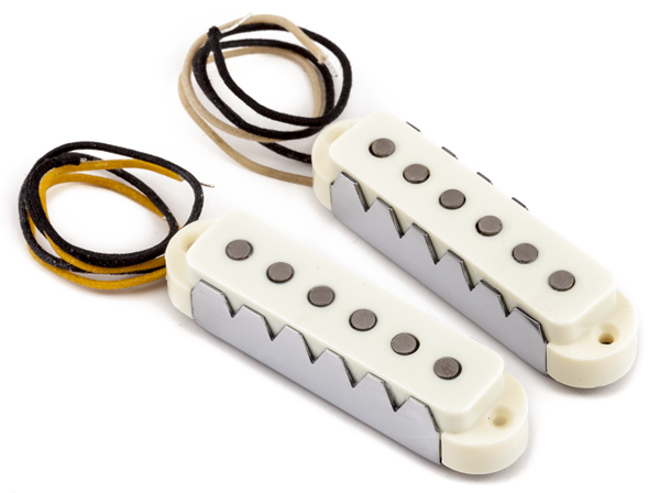 Fender Pure Vintage '65 Jaguar® Pickup Set of 2 (Vintage White)