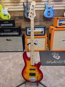 Lakland 44-02-DELUXE-MCS Electric Bass Guitar (Cherry Sunburst) (USED)