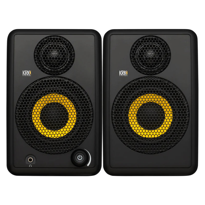KRK GOAUX3 Portable Studio Monitor System (Pair) - 3"