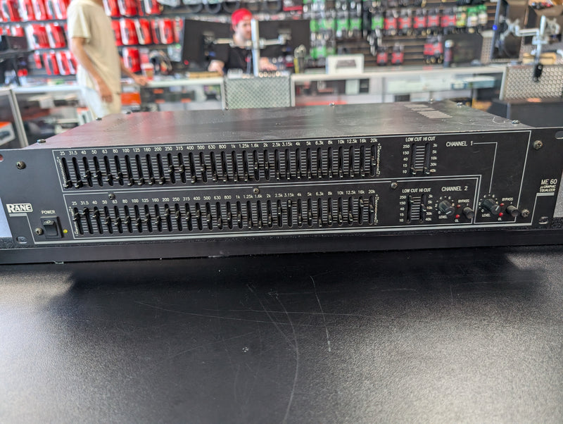 Rane ME 60 Dual Channel 30-Band MicroGraphic Equalizer (USED)