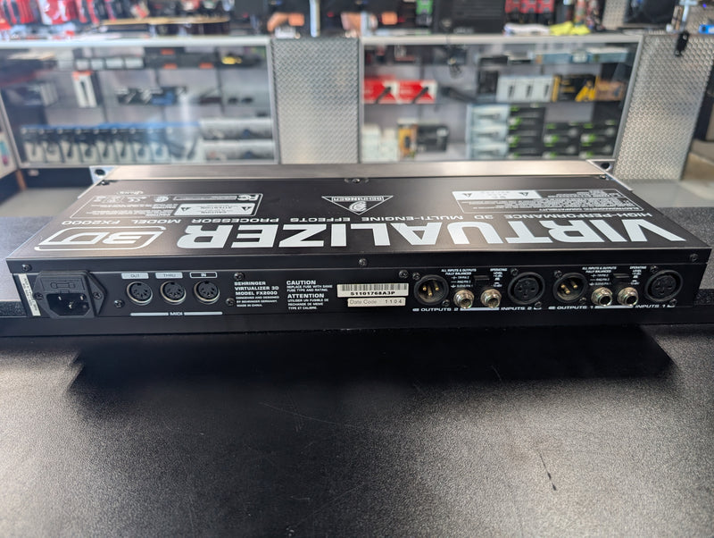 Behringer FX2000 High-Performance 3D Multi-Engine Effects Processor (USED)