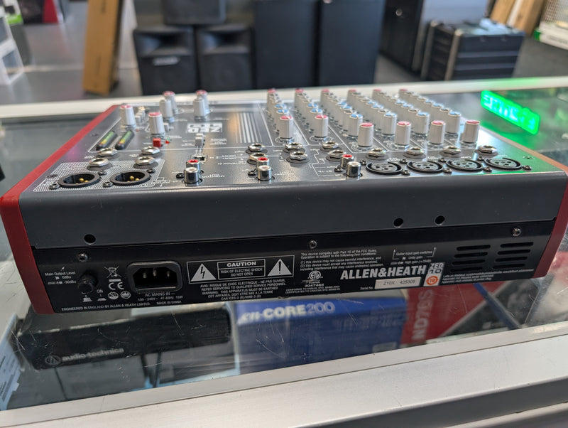 Allen & Heath ZED-10-FX Multipurpose Mixer With FX (USED)