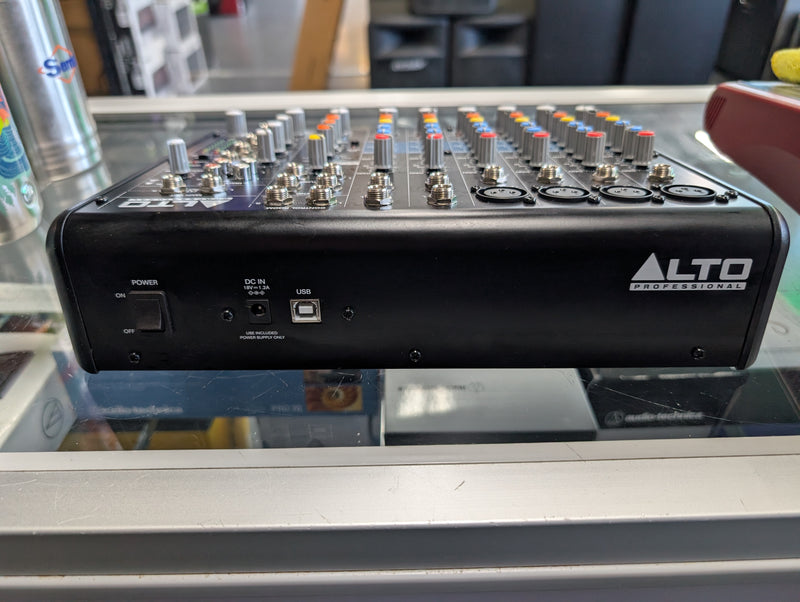 Alto TRUEMIX800FXXUS 8-Channel Compact Mixer With USB, Bluetooth, And Alesis Multi-FX (USED)