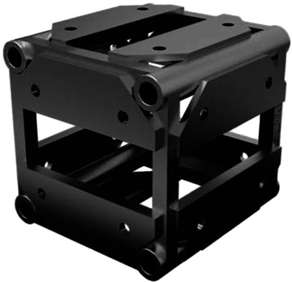 Global Truss DT-6WB-BLK 6-Way Corner Block with 2 Connecting Sides (Black)