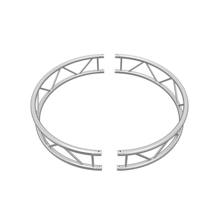 Global Truss F32-IB-C1.5-V180 Cercle d'arc de poutre en I vertical à 2 sections - 2x180° (1,5 m)