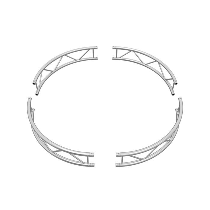 Global Truss F32-IB-C3-V90 Cercle d'arc de poutre en I vertical à 4 sections - 4x90° (3 m)