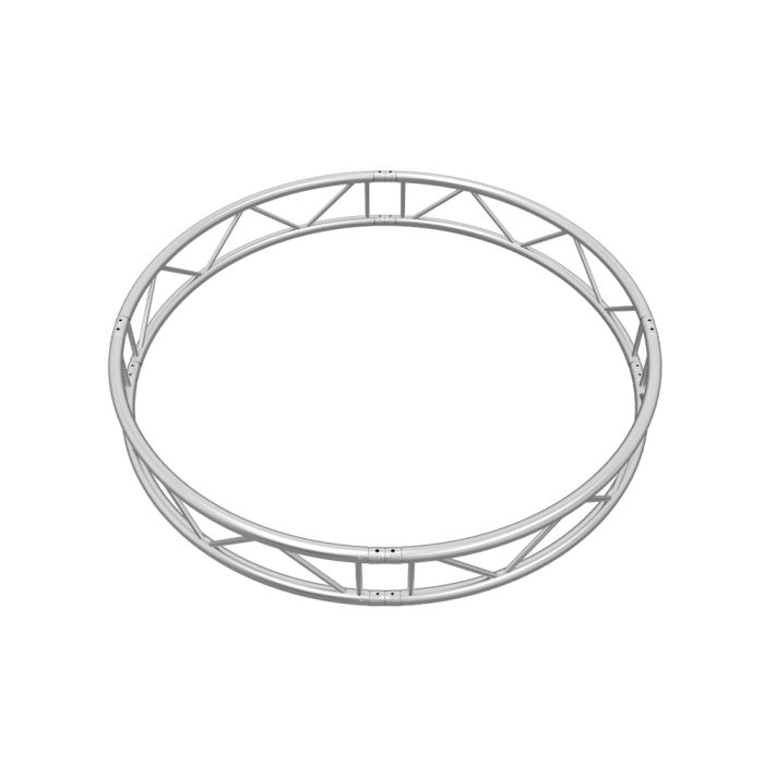 Global Truss F32-IB-C2-V90 Cercle d'arc de poutre en I vertical à 4 sections - 4x90° (2 m)