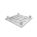 Global Truss F34-GT-MH-BASE Plaque de base multi-trous en aluminium pour F34 - 12"x12" (Argent)