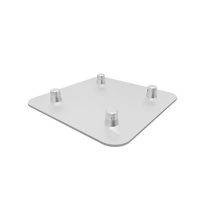 Global Truss F24-SQ-4137 Plaque de base en aluminium pour F24 - 12"x12"