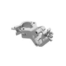 Global Truss XPRO-SWIVEL-CLAMP Pince pivotante professionnelle avec demi-coupleur - 2" (Argent)