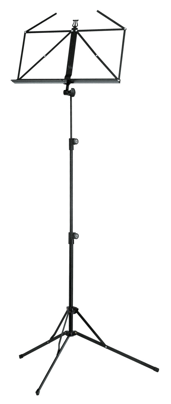 K&M 100/5 stand de musique pliant à 3 pièces (noir)