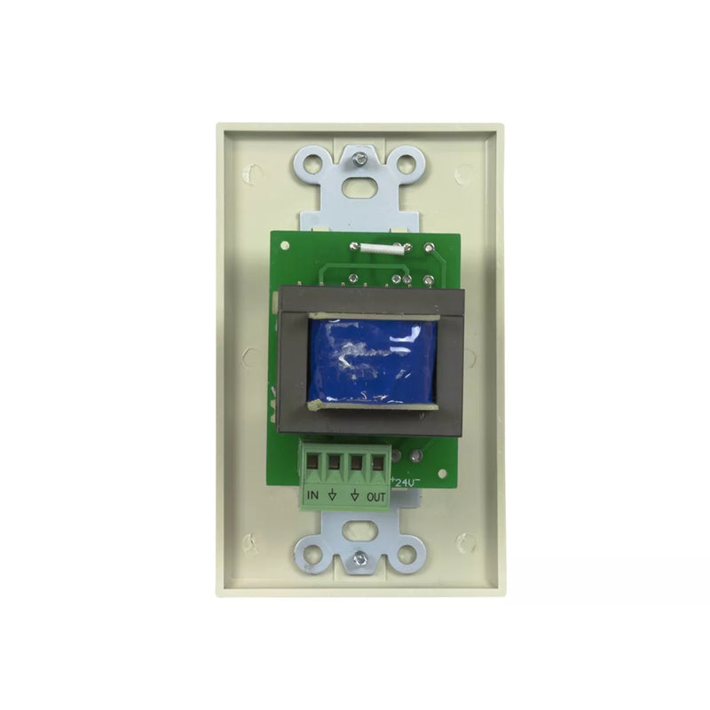 Lowell 100LVC-SA Mono Volume Control Standard Wall Plate (Almond) - 100W