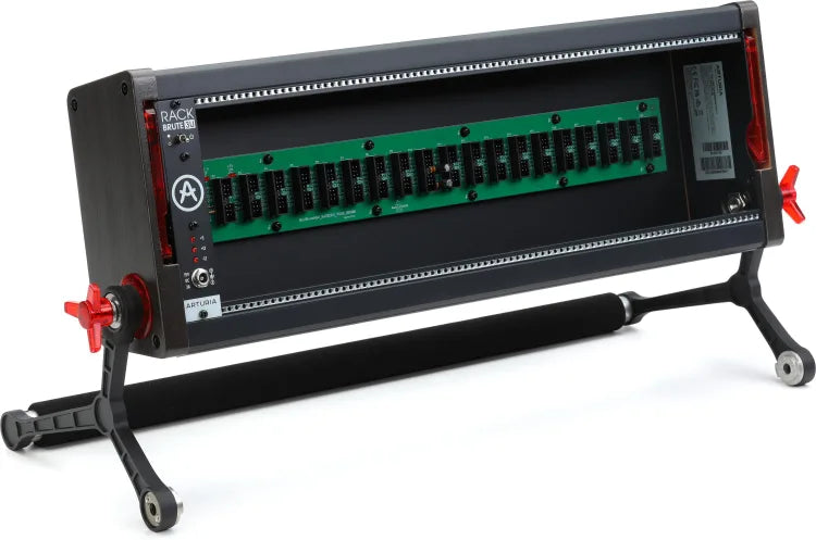 Arturia RACKBRUTE 3U Eurorack Case with Power Supply (Black Edition)