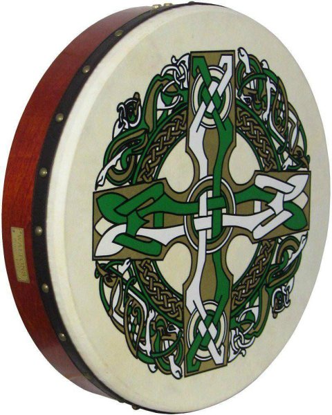 Waltons 10AWAL-1930 Bodhran (Celtic Cross) - 18"