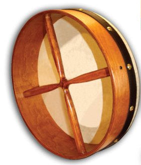 Waltons 10AWAL-1956 Celtic Design Bodhran (Trinity) - 8"