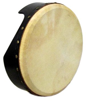 Waltons 10AWAL-2410 Pro Tunable Bodhran (Black) - 16"