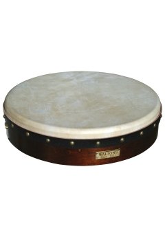 Waltons 10AWAL-2480 Pro5 Deluxe Bodhran (Black) - 16"