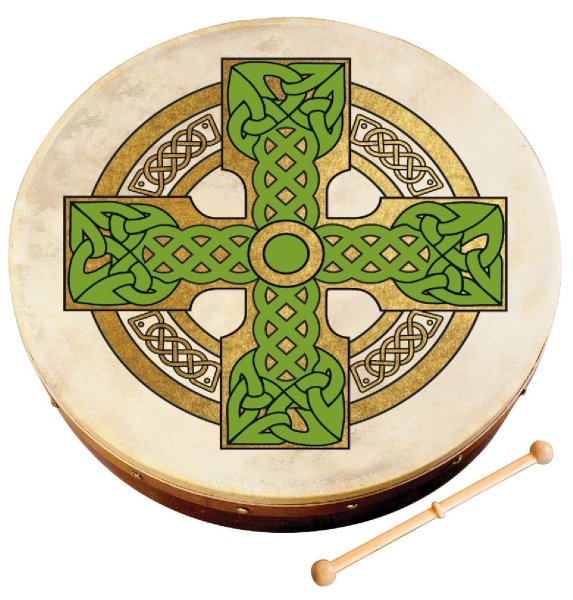 Waltons 10AWAL-2514 Bodhran (Cloghan Crosse) - 8"