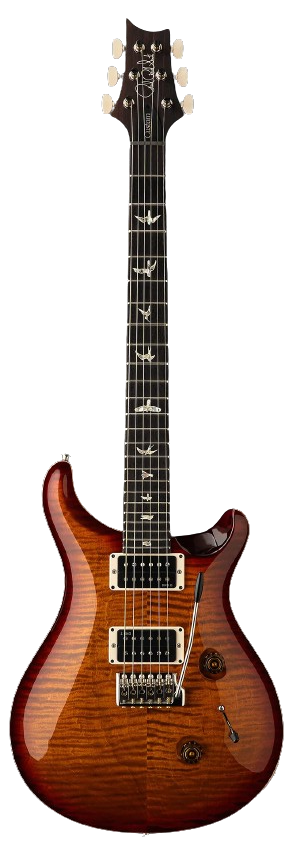 PRS CUSTOM 24 Electric Guitar (Dark Cherry Sunburst)