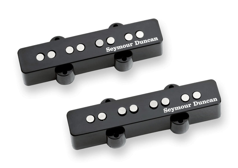 Seymour Duncan 11401-05 Vintage Jazz Bass SJB-1 Classic Output Jazz Bass Pickup Set (Black)