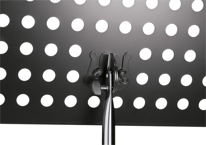 K&M 12179 Steel Music Stand w/Perforated Desk