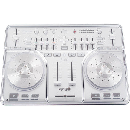 Deck Saver DS-PC-SPIN Vestax Spin et Typhoon Couvercle transparent fumé