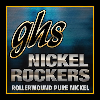 Ghs 1315 Nickel Rockers Rollerwound Pure Nickel Electric Guitar Strings (Light) - .011 - .050