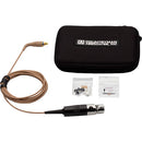 Countryman H6DW5TSL Directional Headset With Detachable Cable And TA4F Connector (Tan) - W5 Band