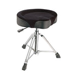 K&M 14036 Trône à tambour pneumatique avec siège en velours noir