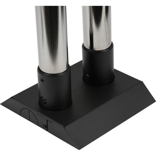 Peerless-AV MOD-CPF2 Modular Dual Pole Ceiling/Floor Plate (Black)