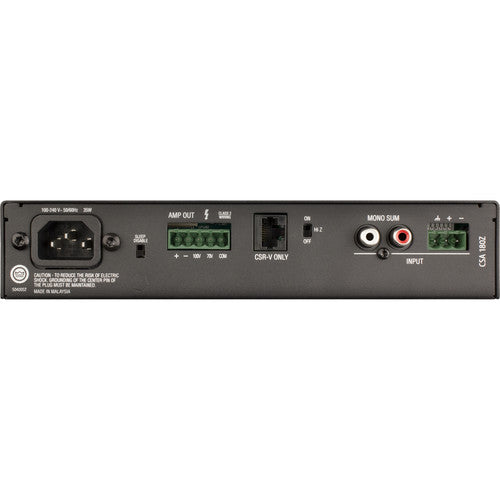 JBL CSA180Z Audio Amplifier - 1x80W