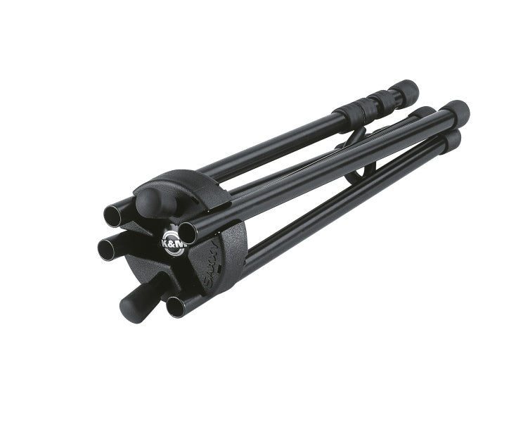 K&M 14350 Support pliable pour saxophone ténor avec sac de transport en velours