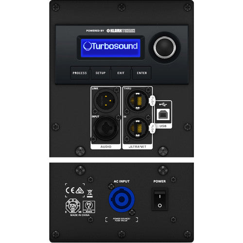 Turbosound NUQ122-AN Full-Range Powered Loudspeaker - 12" (USED)
