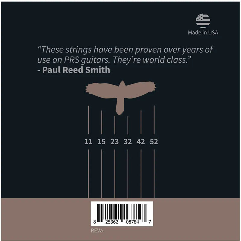 PRS Classic Acoustic Guitar Strings 80/20 - Custom Light .011 - .052