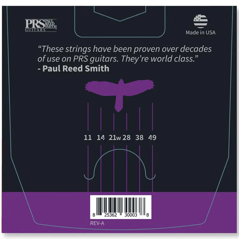 PRS Classic Electric Guitar Strings - Medium .011 - .049
