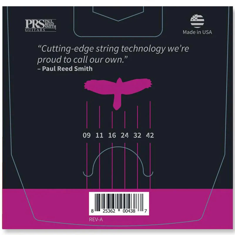 PRS Signature Electric Guitar Strings - Super Light .009 - .042