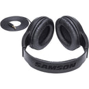 Casque stéréo supra-auriculaire Samson SR350