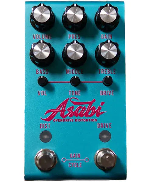 Jackson Audio ASABI-COTTON-CANDY Overdrive/Distorsion Mateus Asato Sig. Pédale (Barbe à Papa)