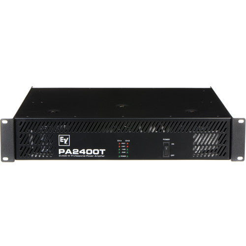 Electro-Voice PA-2400T-120V  Rackmount 2-Channel Power Amplifier - 400W