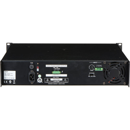 Electro-Voice PA-1250T-120V Rackmount Mono Power Amplifier - 250W