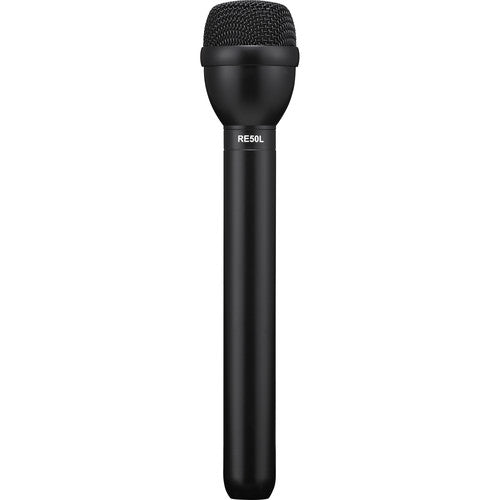 Electro-Voice RE50L Omnidirectional Dynamic Shockmounted ENG Microphone (Black)