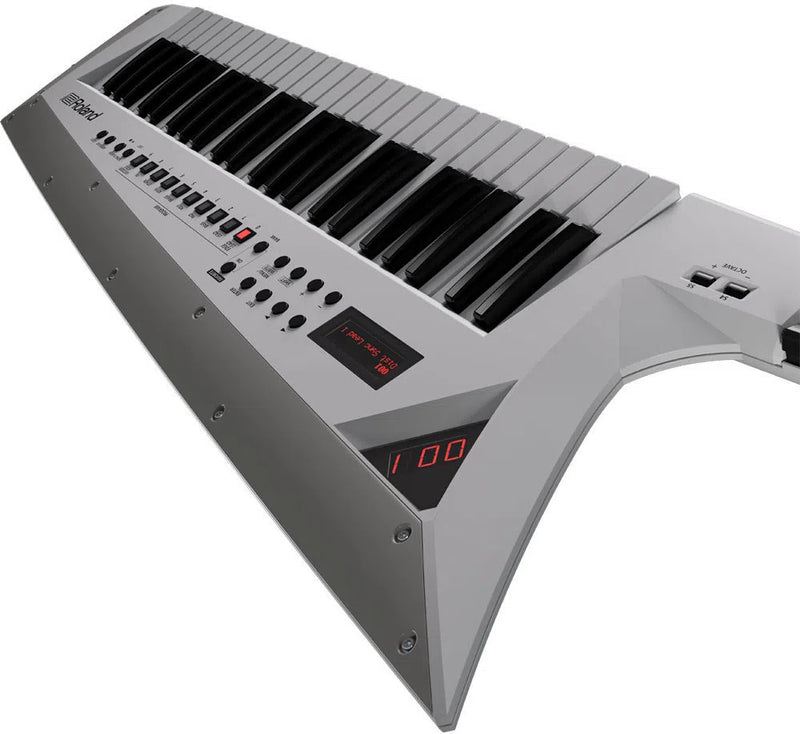 Roland AX-EDGE-W 49-key Keytar Synthesizer (White)